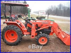 Kubota L Loader Compact Tractor Hours Mowers Tractors