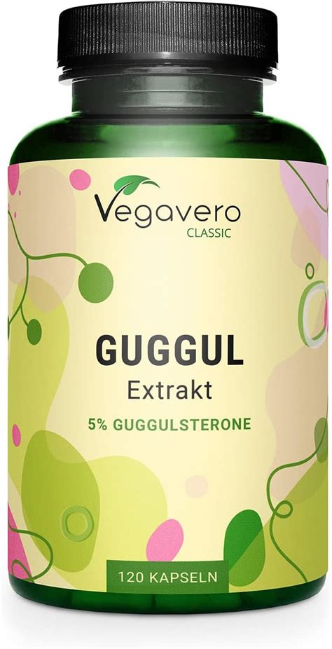 Vegavero Guggul Extract Mg Guggulsterones No Additives Lab