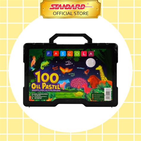 Standard Pascola Oil Pastel Set Crayon Pewarna Coloring