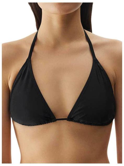 Calvin Klein Bikini Τριγωνάκι με Ενίσχυση Μαύρο KW0KW01824 BEH Skroutz gr