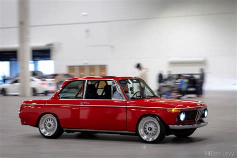 Red BMW 2002 Leaving Wekfest Car Show In Chicago BenLevy