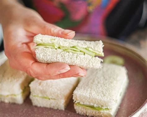 Vegan Cucumber Tea Sandwiches The Edgy Veg