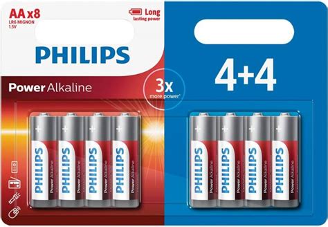 Philips Power Alkaline Aa Pack Hitta B Sta Pris