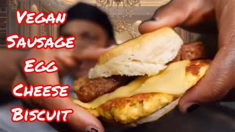 Homemade Sausage Egg And Cheese Biscuit Asmr Whispers Youtube