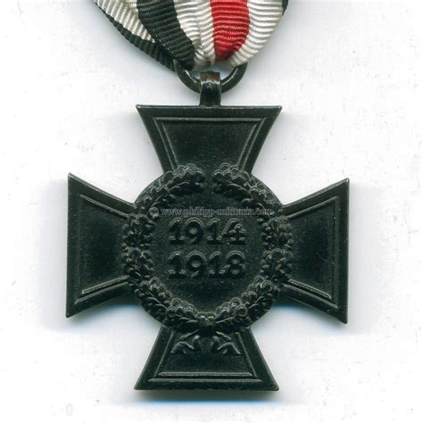 Ehrenkreuz für Witwen und Eltern 1914 18 Philipp Militaria