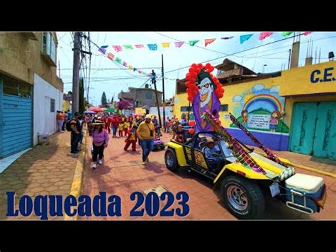 Loqueada 2023 Carnaval Club Santiago Charros Zapotitlán Tláhuac YouTube