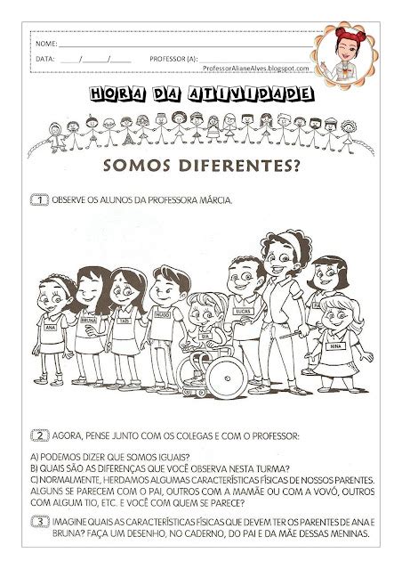 Atividade Semana Da Pessoa Com Deficiencia - Professora Aliane Alves Oficial: SEMANA DA PESSOA COM DEFICIÊNCIA ...