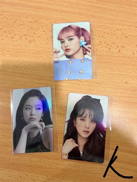 WTS BLACKPINK 2022 SG Exclusive Photocards Hobbies Toys