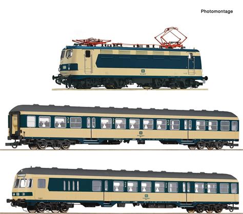 Roco Set Br Karlsruher Zug Ep Iv Db Sound