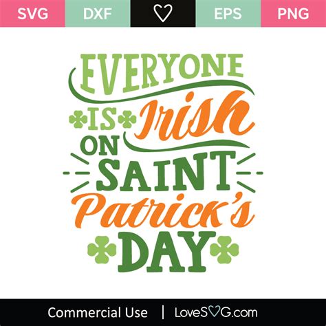 St Patricks Day Svg Cut File