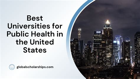 5 Best Universities to Study Public Health in the USA - Global Scholarships