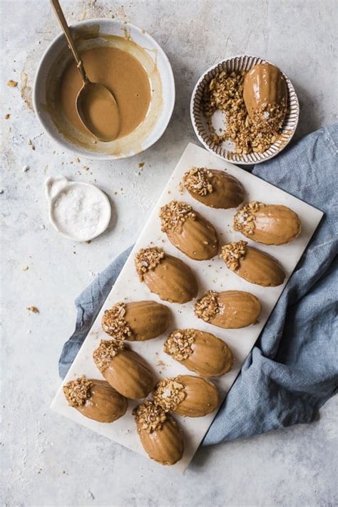 Brown Butter Madeleines With Espresso Glaze Emma Duckworth Bakes