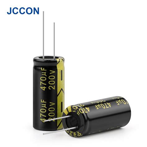 Pcs Jccon Aluminum Electrolytic Capacitor V Uf X High