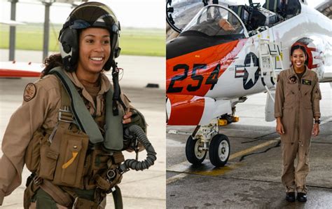 U S Navy Graduates Its First African American Female Tactical Jet