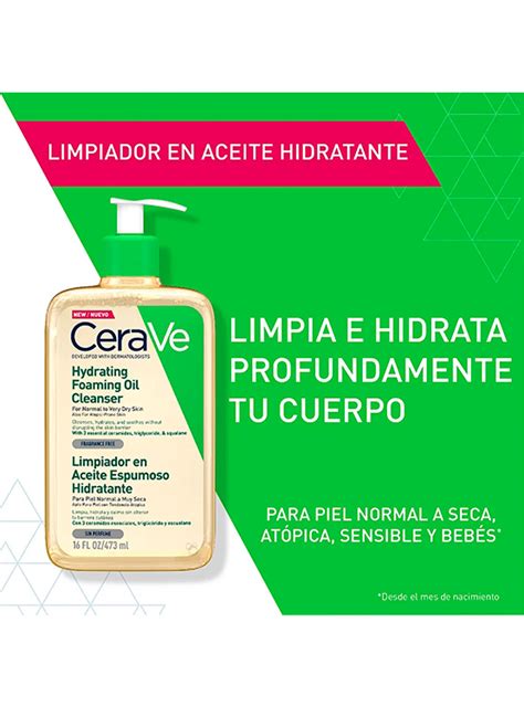 Ripley Limpiador En Aceite Espumoso Hidratante Cerave Ml