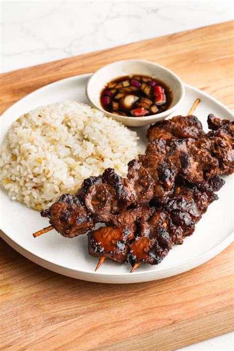 Filipino Bbq Pork Skewers Whisper Of Yum