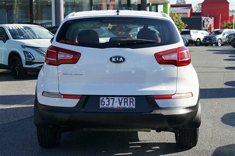 Sold Kia Sportage Si In White Used Suv Springwood Qld