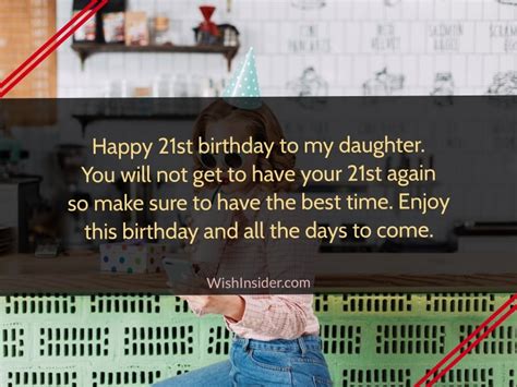 30 Happy 21st Birthday Wishes For Daughter Wish Insider