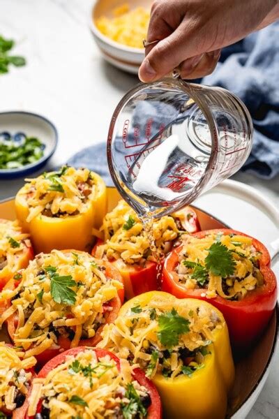 Mexican Stuffed Bell Peppers Recipe Foolproof Living