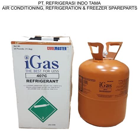 Jual Freon Igas R407c Refrigerant 113 Kg R 407c R407 C R 407 11