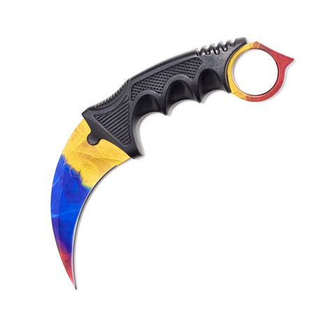 Karambit Marble Fade Real Life Knife Cs Customizado Irl Por Lootknife