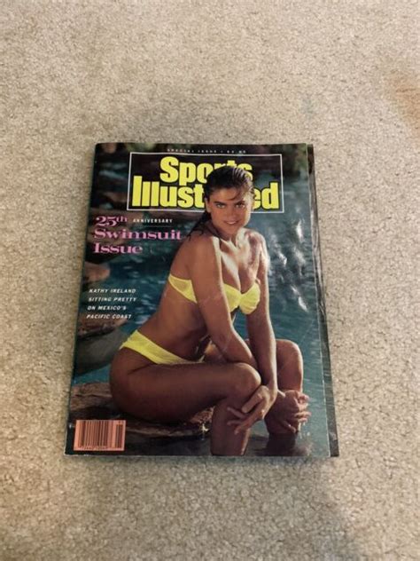 1989 Sports Illustrated Magazine 25th Anniversary Swimsuit Issue Kathy