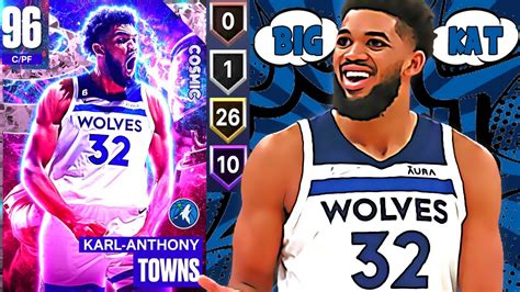 Pink Diamond Karl Anthony Towns Gameplay Should You Splash Or Pass On Big Kat In Nba 2k23