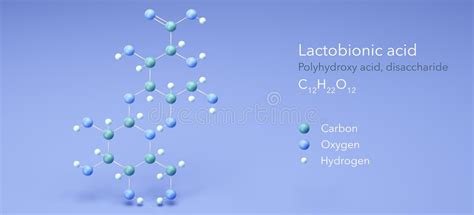 Structural Model Galactose Stock Illustrations 51 Structural Model Galactose Stock