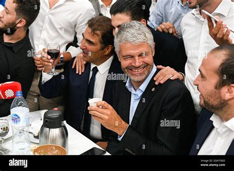 Laurent Wauquiez President Of The Regional Council Of Auvergne Rhone