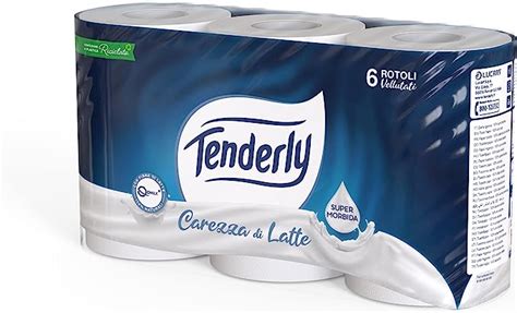 Tenderly Carezza Di Latte Carta Igienica Morbid Rotoli Amazon It