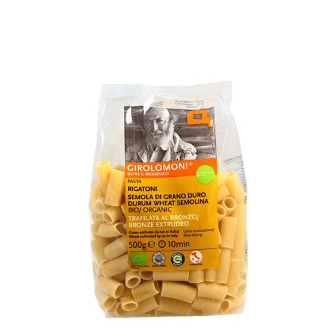 Girolomoni Rigatoni Bronze G Taste Nature Organic Supermarket