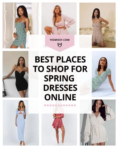 Where to Buy Spring Dresses Online - budget friendly to designer dresses!