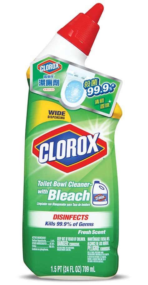 Clorox® Toilet Bowl Cleaner With Bleach Clorox Hongkong