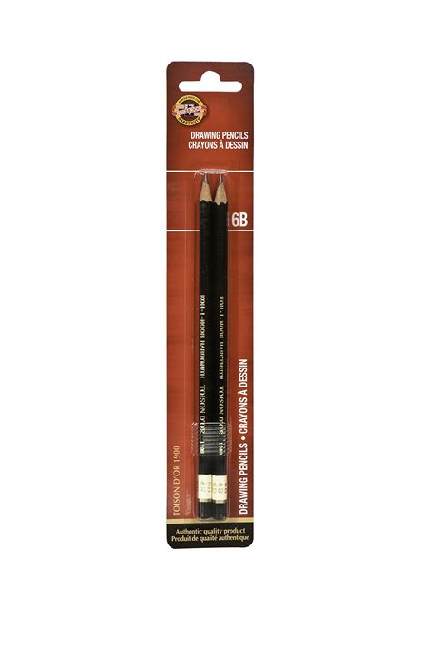 Mua Koh I Noor Toison D Or Graphite Pencil 6B Degree 2 Pack FA1900