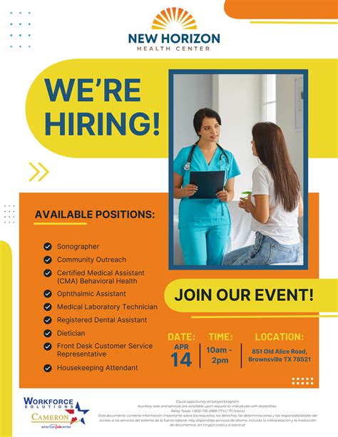 Events from April 25 – March 12 | Workforce Solutions Cameron