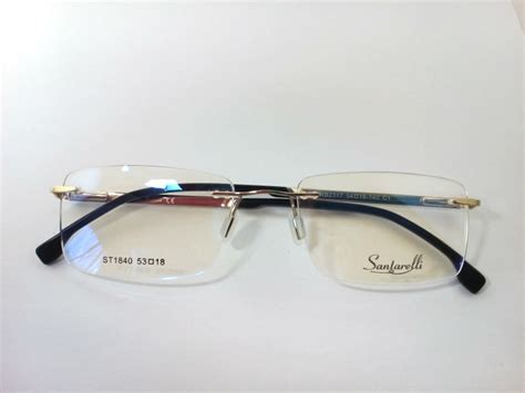 Мужская безободковая оправа Santarelli ST1840-C1 - Opticmir