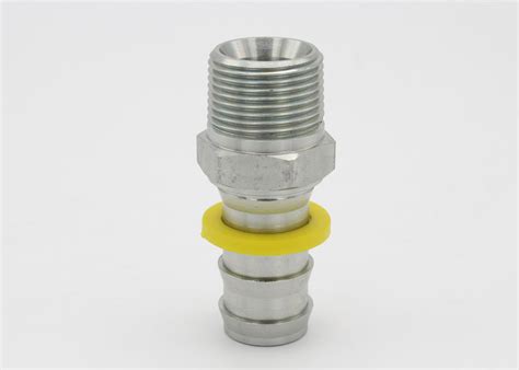 Hydraulic Hose Connector Types Socketless Hose Fitting With Npt Male