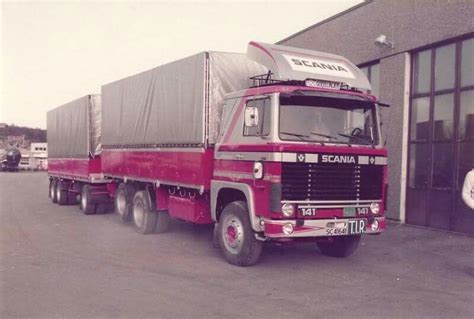 Scania 141 V8 Combinatie 111 Road Transport Scandinavian Countries