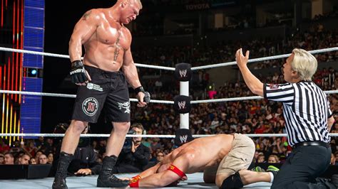 Brock Lesnar And John Cena