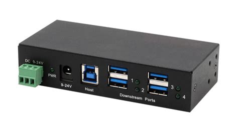 Ex Hms Exsys Industrial Usb Hub X Usb A Socket Gbps