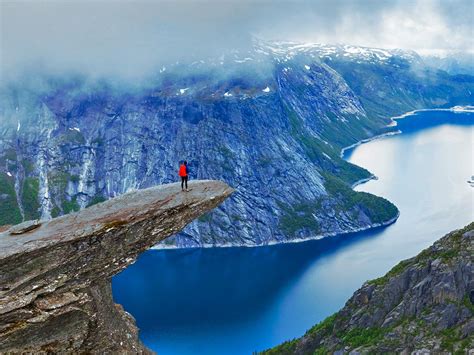 Hike The Stunning Trolltunga In Norway