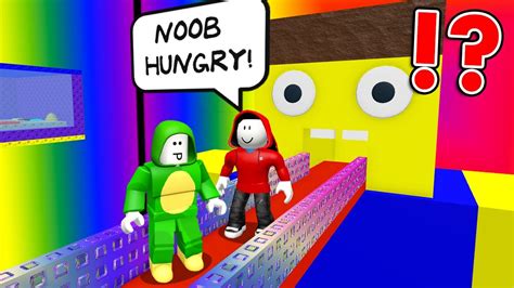 Roblox Make Cakes And Feed The Giant Noob Roblox Obby