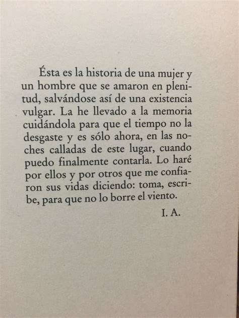 De Amor Y De Sombra Isabel Allende Frases Celebres De Libros Citas