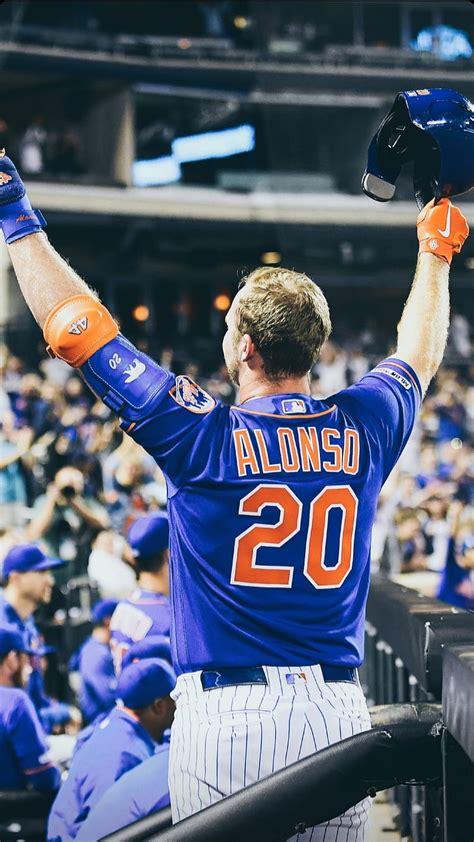 Pete Alonso Baseball Home Run Mets Mlb Hd Phone Wallpaper Peakpx