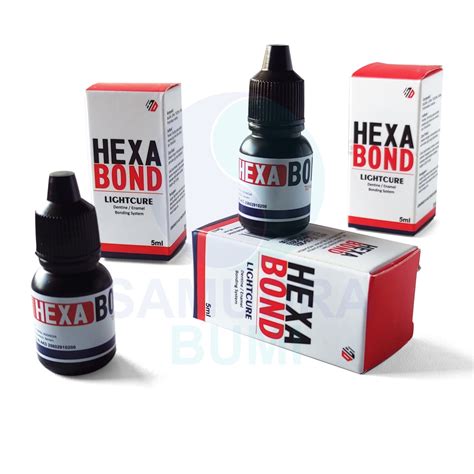 Jual Hexa Bond Bonding Lem Behel Primer Light Curing Hexabond Hexadent