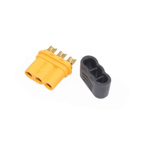 10Pcs Amass MR30 Connector Plug With Sheath Female Male For RC Lipo