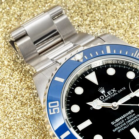 Rolex Submariner Date White Gold Lb Watch Centre