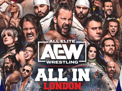 Aew All In Match Card And Predictions