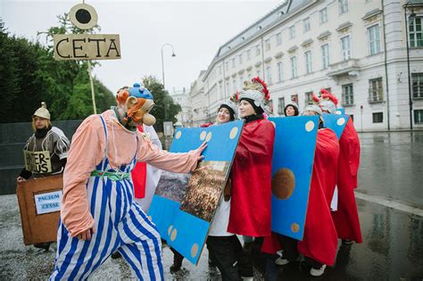 Leaked Draft Ceta Declaration Comes Under Fire
